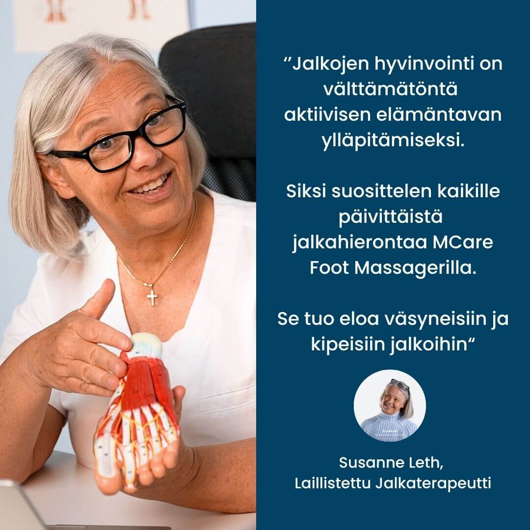 MCare jalkahierontalaite