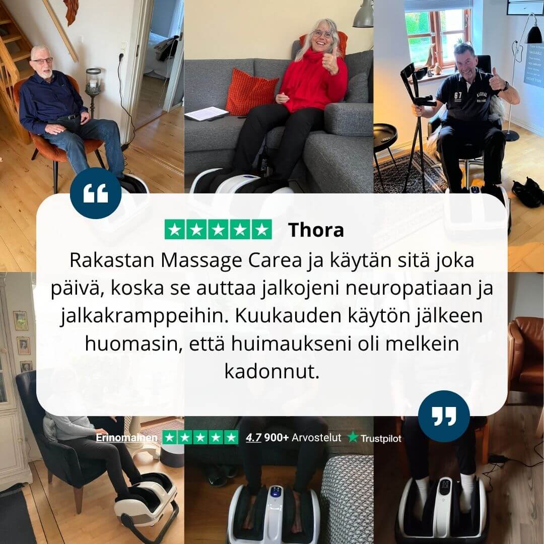 MCare jalkahierontalaite